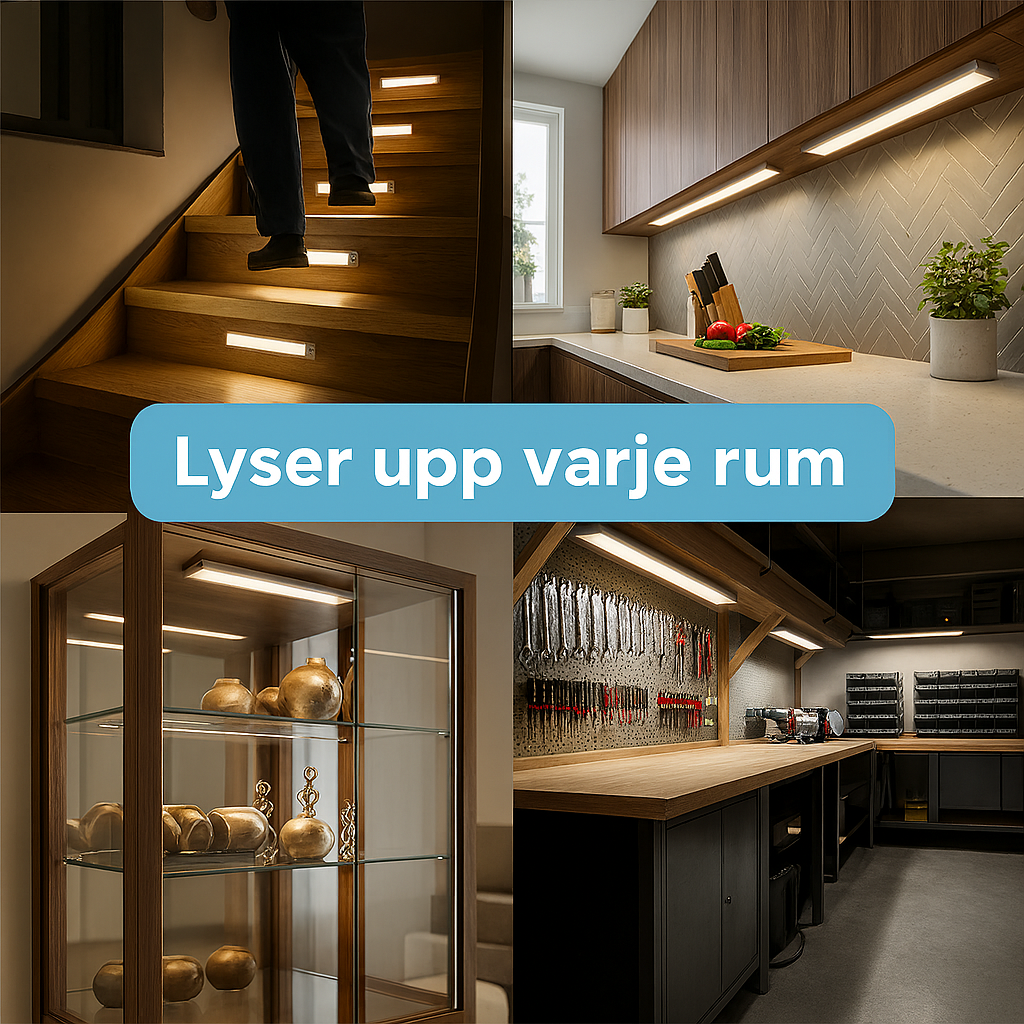 NightGuide™ - Smart rörelsestyrd belysning